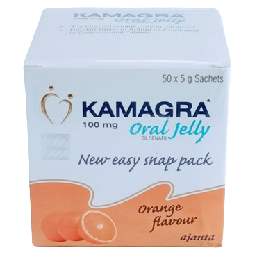 UK Erectile dysfunction treatment Kamagra Oral Jelly Orange flavor